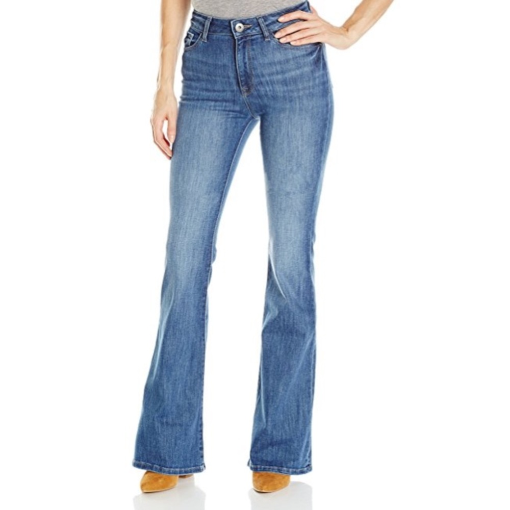 DL1961 Heather High Rise Flare Leonard Jeans